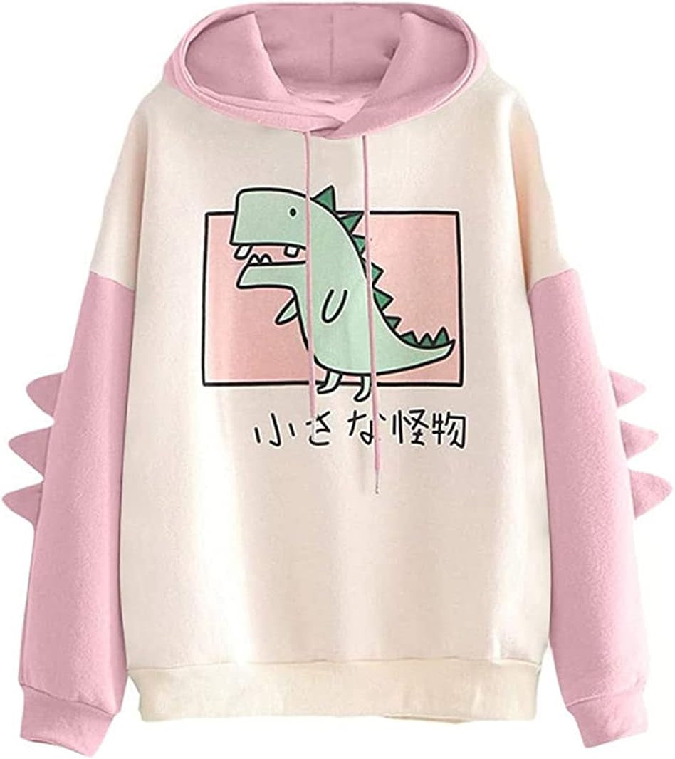 Trendy  Hooded Sweatshirt for Teen Girls - Cute Long Sleeve Pullover Tops