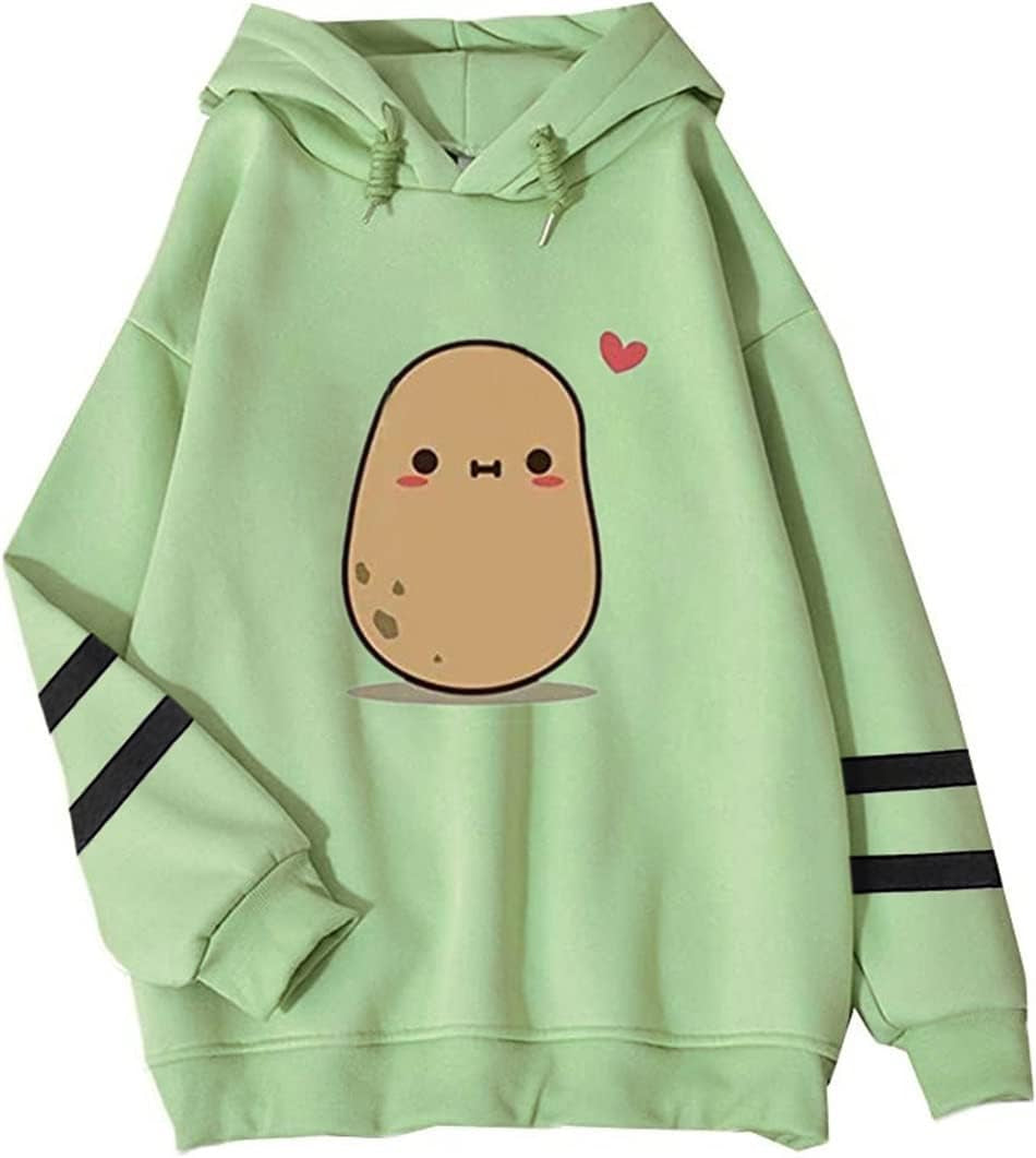 Trendy  Hooded Sweatshirt for Teen Girls - Cute Long Sleeve Pullover Tops