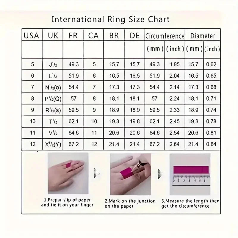 Pin Ring Three Layer Zircon Series Hip Hop Style Stainless Steel New Year Gift Party Jewelry Ring