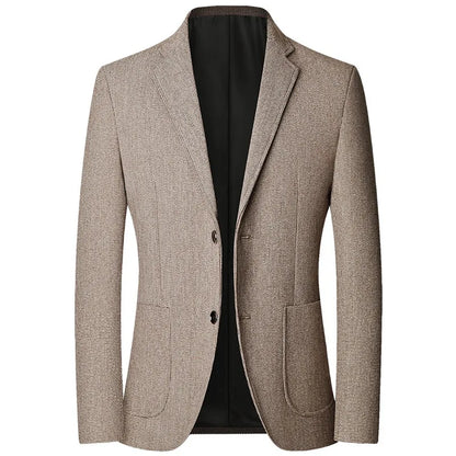 2025 Autumn Men Blazers Suits Jackets Business Casual Suit Wool Coats High Quality Male Slim Fit Blazers Jackets Blazers Coats