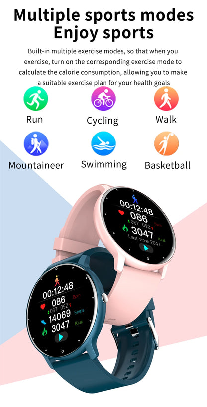 NEW Men Smart Watch Bluetooth Call Digital Fitness Tracker IP68 Waterproof Sports Smartwatch for Women Xiaomi Huawei Phones 2024