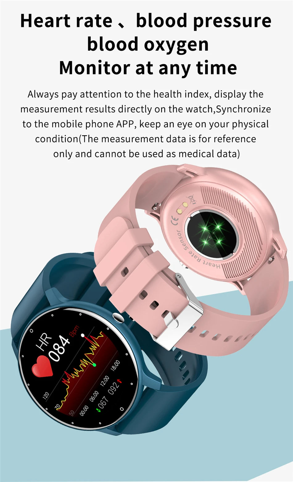 NEW Men Smart Watch Bluetooth Call Digital Fitness Tracker IP68 Waterproof Sports Smartwatch for Women Xiaomi Huawei Phones 2024