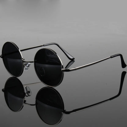 MYT_0256 Retro Round Polarized Sunglasses Men Women Brand Designer Male Female Sun Glasses Metal Frame Eyewear Driving  UV400