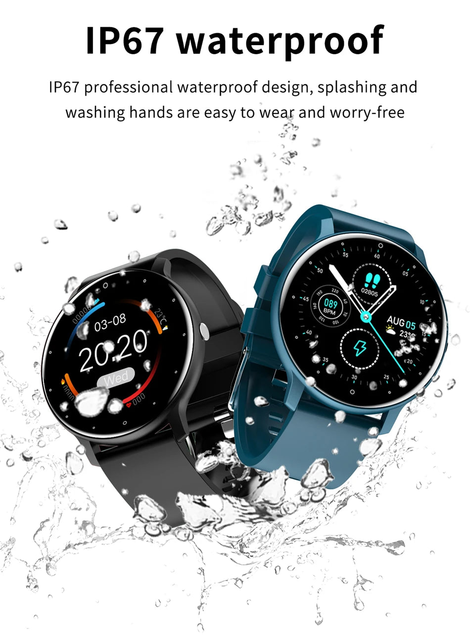 NEW Men Smart Watch Bluetooth Call Digital Fitness Tracker IP68 Waterproof Sports Smartwatch for Women Xiaomi Huawei Phones 2024