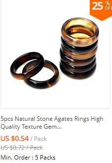 Unique Vintage Green Natural Stone Rings Classical Style Unisex Exaggerated Big Opal Crystal Finger Rings