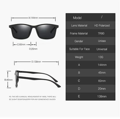 TR Polarized Sunglasses For Men And Women Driving Glasses Fishing Glasses Classic Sports Glasses