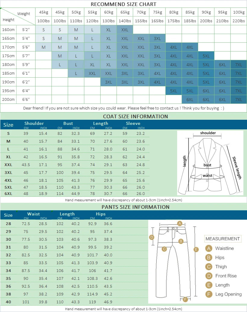 S-6XL (Jacket + Vest + Pants) Retro Gentleman Classic Fashion Plaid Mens Formal Business Slim Suit 3Pces Set Groom Wedding Dress