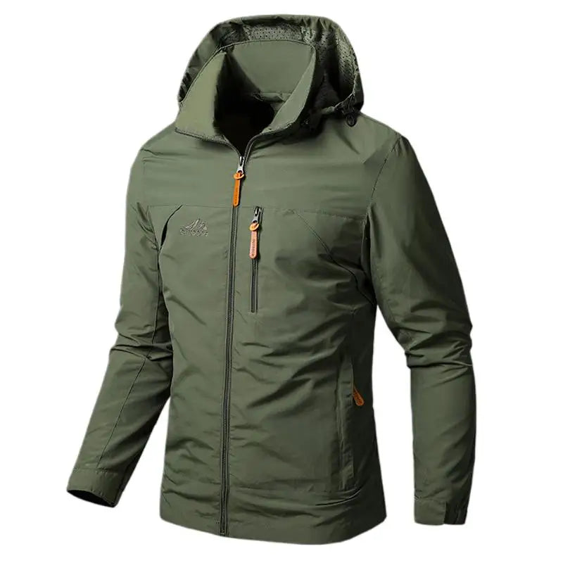 Mens Windbreaker Jackets Waterproof Military Hooded Coat Male New Combat Jackets Men Autumn Outdoor Hiking Biking Bomber Outwear