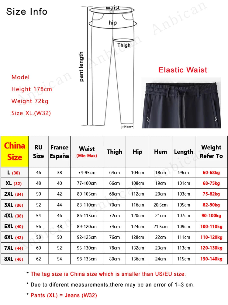 2025 Autumn Winter Men Sweatpants Fleece Liner Warm Straight Track Pants Sportswear Casual Male Long Trousers Plus Size 8XL