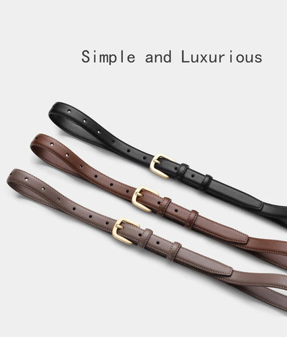 Fashion Women Belt Retro Needle Buckle Belt PU Leather Trend Belt High Quality Strap