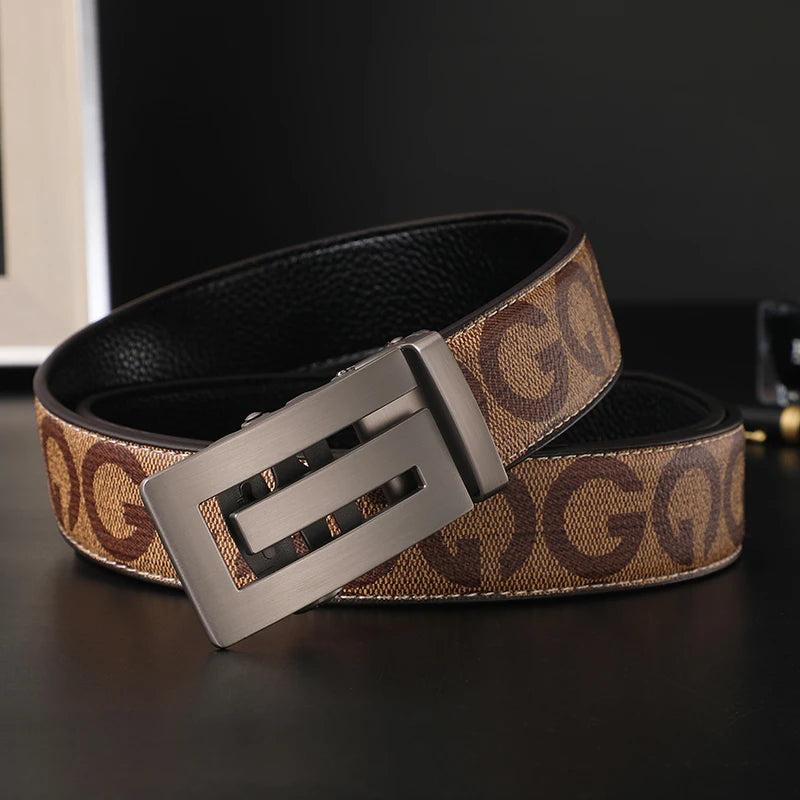 High Famous Brand luxury Belt Genuine Leather Strap g buckle Belts for men jeans,Canvas Male business Brand Men Belt