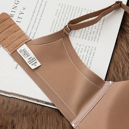 One Piece Seamless Bras Thin Gather Underwear No Steel Rings Bra Soft Comfortable Breathable Underwear Sexy Women's Intimates