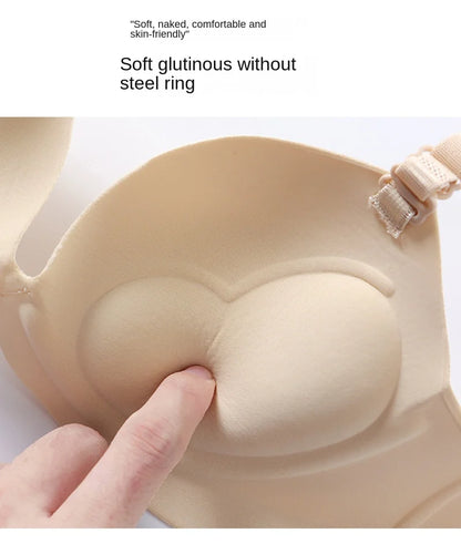 Women Seamless Bra Sexy Push Up Bralette No Wire Girls Students Breathable Lingerie Fashion 3/4 Cup Wireless Female Lingerie