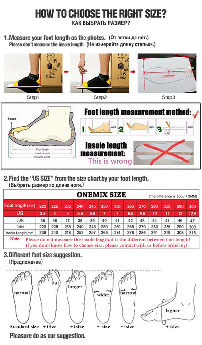 ONEMIX 2025 New Carbon Plate Marathon Running Shoe Pro Tests Stable Support For Shock-absorbing Ultralight Bounce Sneakers