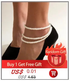 Ingemark Adjustable Chain Anklet Bracelet for Women Vintage Fashion Simple Thin Chain Anklet Female Foot Beach Jewelry 2022 Gift