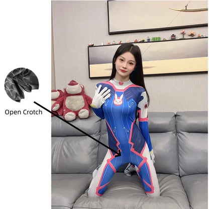 Sexy Female MJ Black Cat Spiderman Cosplay Costume For Women Halloween Costume Christmas Tight 3D Printing Jumpuit Bodysuit