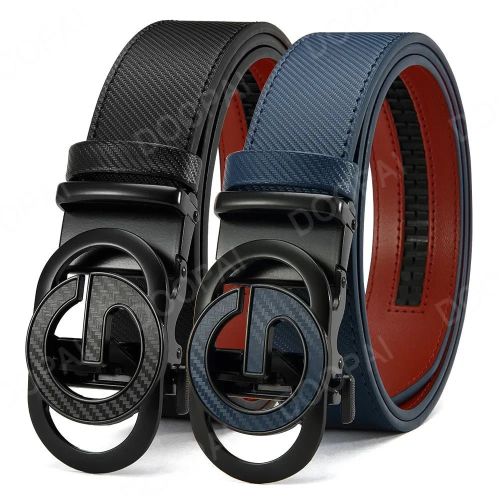 Men Belt Genuine Leather for Men's High Quality Buckle Business Black Cowskin Male Fashion Famous Brand Belt Women Plus 150cm