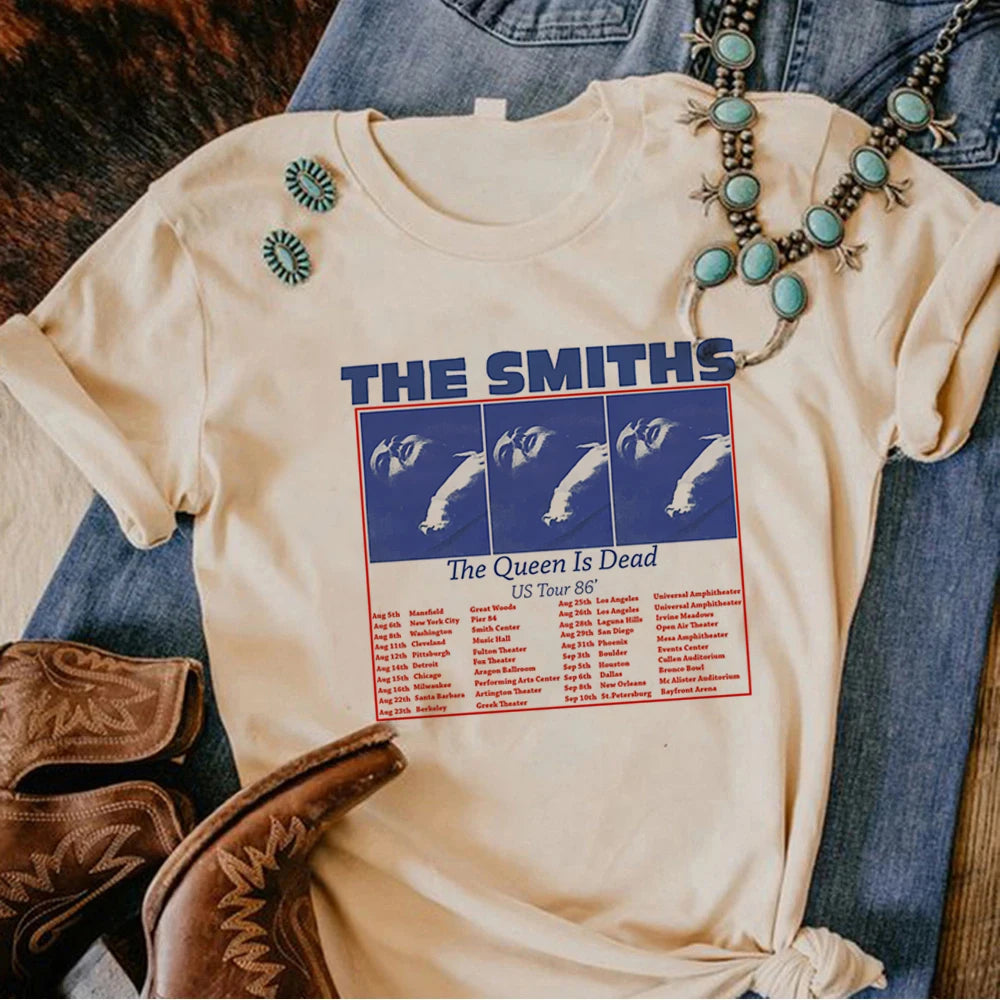 the Smiths t-shirts women funny tshirt female 2000s clothes