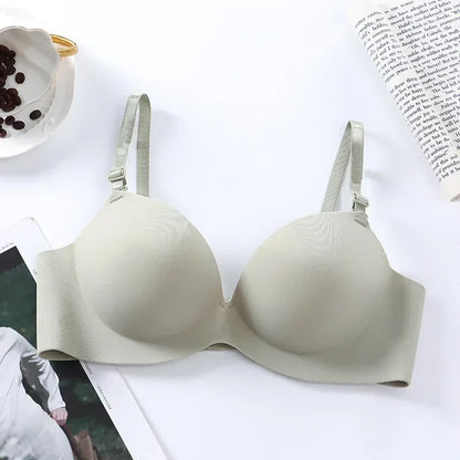 Women Seamless Bra Sexy Push Up Bralette No Wire Girls Students Breathable Lingerie Fashion 3/4 Cup Wireless Female Lingerie