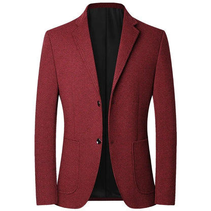 2025 Autumn Men Blazers Suits Jackets Business Casual Suit Wool Coats High Quality Male Slim Fit Blazers Jackets Blazers Coats