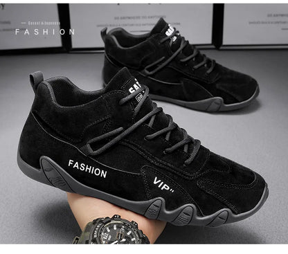 Men's outdoor sports hiking shoes four season new anti slip comfort work shoes fashion youth casual trendy shoes male's sneakers