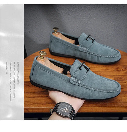 Tênis Brand Men Shoes  New Men Casual Shoes Allmatch Loafer Shoe Men Fashion Business Shoe Fashion Soft Sole Social Shoe 2024