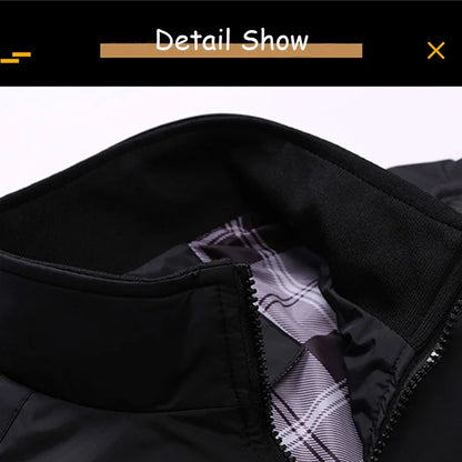 2025 New Spring Men Outdoor Brand Stand Collar Soft Jacket Men Autumn Solid Color Casual Fashion Jacket Coat Male Clothing Hots