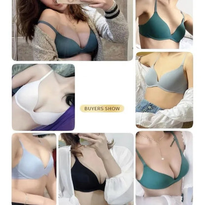 Super Push Up Bra Small Breast Front Closure Bras For Women Seamless Bra Thin Underwear Sexy Lingerie Female Intimate