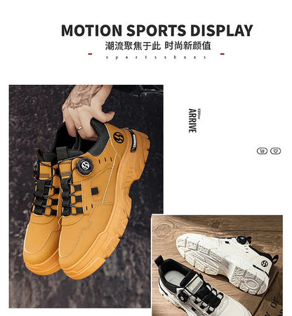 Autumn Mens Casual Shoes Leather Men's Sneakers Comfortable Soft Male Wark Board Shoes Platform Shoe for Men Кроссовки Мужские