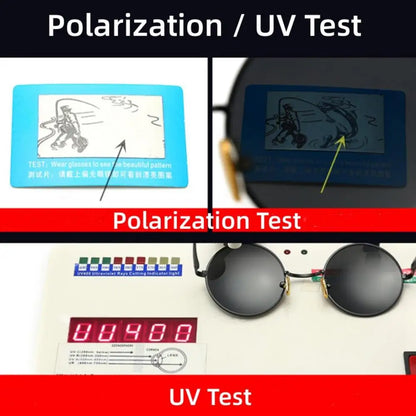 Retro Round Sunglasses Brand Designer Vintage Small Frame Classic Gothic Steampunk Sun Glasses Unisex UV400 Driving Goggles