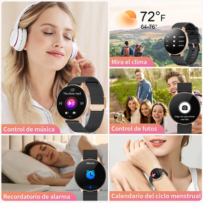 LIGE Bluetooth Call Smart Watch Women Custom Dial Steel Watches Men Sports Fitness Tracker Heart Rate Smartwatch For Android IOS