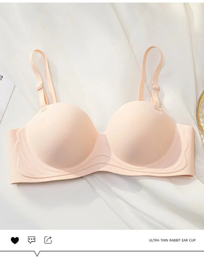 Strapless Bras Women Seamless Underwear Female Push Up Sexy Lingerie Wireless Solid Color Bras Comfort 3/4 Cup Brassiere