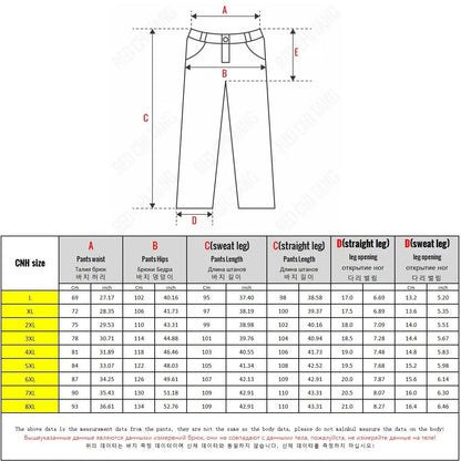 2024 Men's Pant Fleece Lined Brushed Warm Sport Sweatpants Male Winter Jogger Trouser Sweat Sportswear Big Size Large Plus Thick