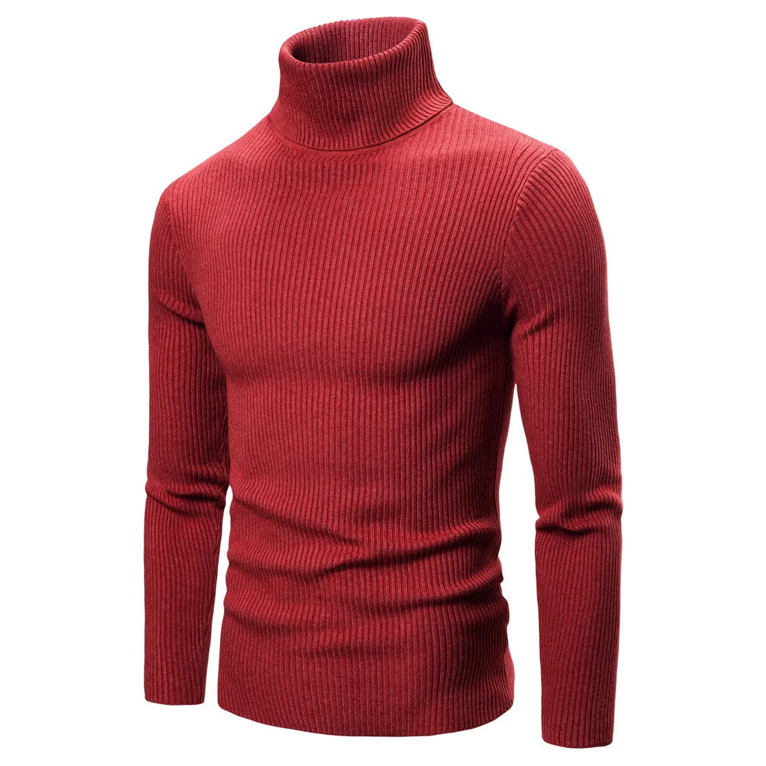 Autumn and Winter  Men's Turtleneck Sweater Male  Version Casual All-match Knitted  Sweater