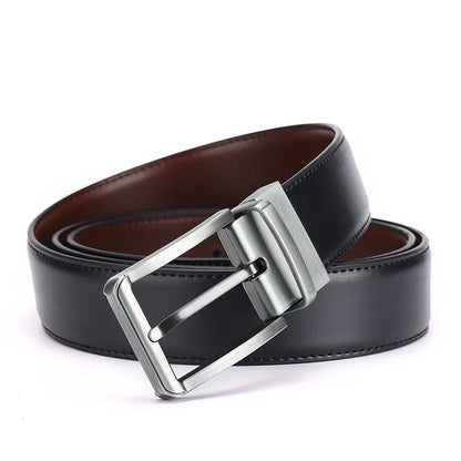 Ciartuar Leather Belts for Men High Quality Designer Brand Male Belt Luxury Mens Belts Strap Men's Gift Simple Belt Ceinture New