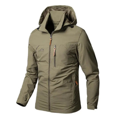 Mens Windbreaker Jackets Waterproof Military Hooded Coat Male New Combat Jackets Men Autumn Outdoor Hiking Biking Bomber Outwear