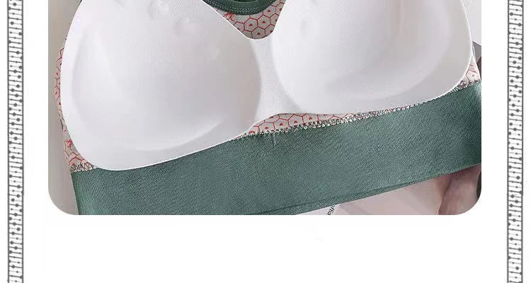 New Sexy Lace Ladies Bra Small Chest Gathered Anti-sagging Sports Beautiful Back Women's Underwear Shockproof Wrapped Chest