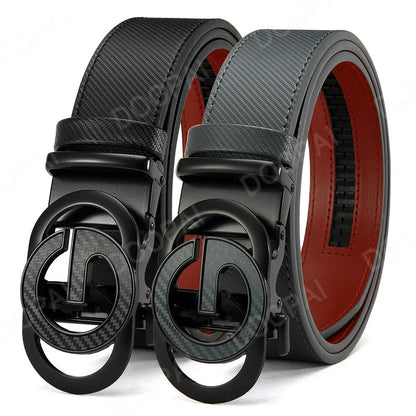 Men Belt Genuine Leather for Men's High Quality Buckle Business Black Cowskin Male Fashion Famous Brand Belt Women Plus 150cm