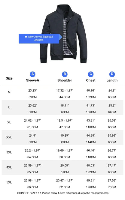 DIMUSI Men's Lightweight Jacket Casual Male Windbreaker Bomber Coats Men Stand Collar Business Workwear Jackets Clothing