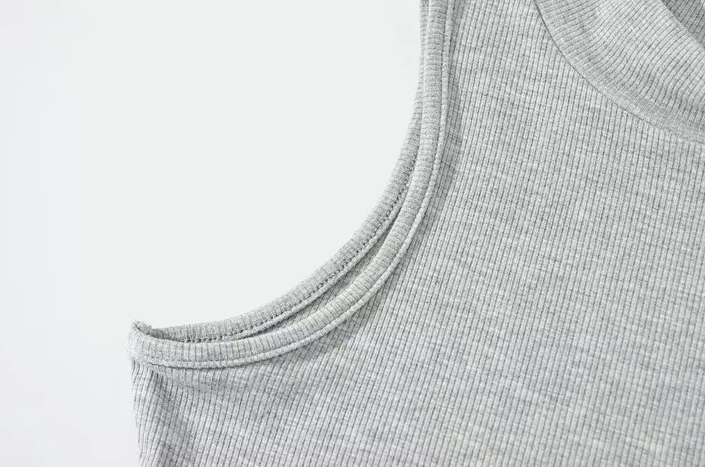 Sleeveless Y2k Bodysuit Women Sexy Tops Youthful Summer Clothes White Body Knitted Turtleneck Tank Top Jumpsuits for Women 2024