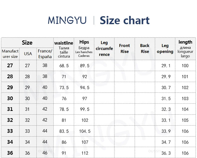 2024 New Men's Stretch Skinny Jeans Fashion Casual Cotton Denim Slim Fit Pants Male Korean Trousers Streetwear Brand Clothing