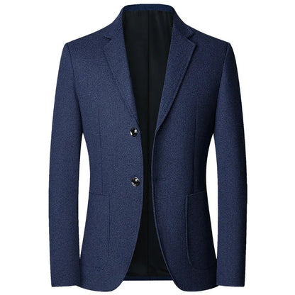 2025 Autumn Men Blazers Suits Jackets Business Casual Suit Wool Coats High Quality Male Slim Fit Blazers Jackets Blazers Coats