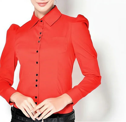 2025 Women Bodysuits Long Sleeve Bodycon White Blouse Shirt Office Lady Work Formal Body Shirts Female Fashion Autumn Winter