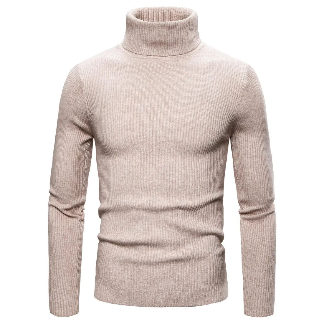 Autumn and Winter  Men's Turtleneck Sweater Male  Version Casual All-match Knitted  Sweater