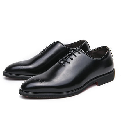 Luxury Mens Leather Shoes High Quality Men's Shoes Fashion Oxford Wedding Men Dress Leather Shoes 2024 Gentleman Office Man Shoe