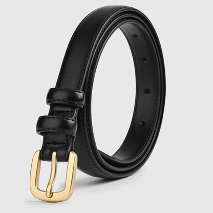 Fashion Women Belt Retro Needle Buckle Belt PU Leather Trend Belt High Quality Strap