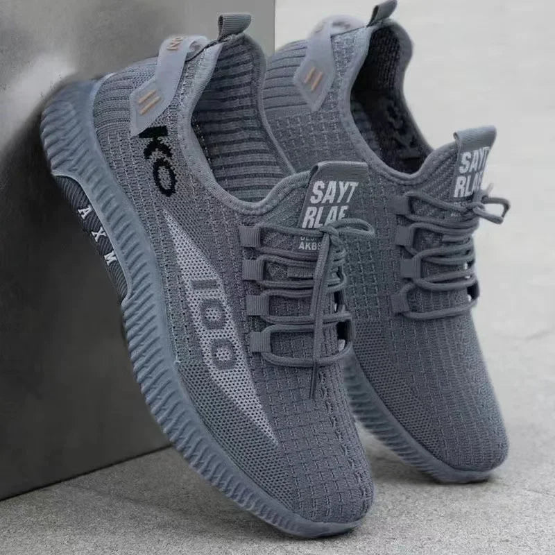 Soft soled spring and autumn old cloth shoes Breathable mesh shoes non-slip wear-resistant casual low-top shoes work shoes