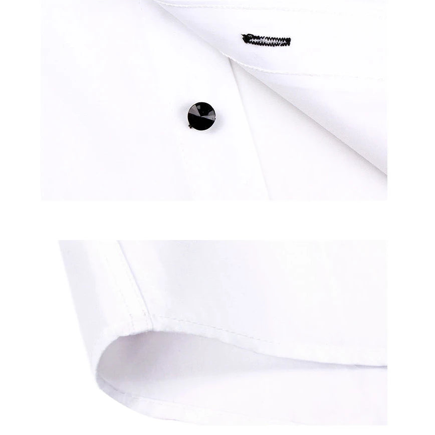 Men's Casual Shirt Long Sleeve Korean Trends Fashion Button-down Collared Shirt Business Dress Shirts Slim Fit Designer Shirts