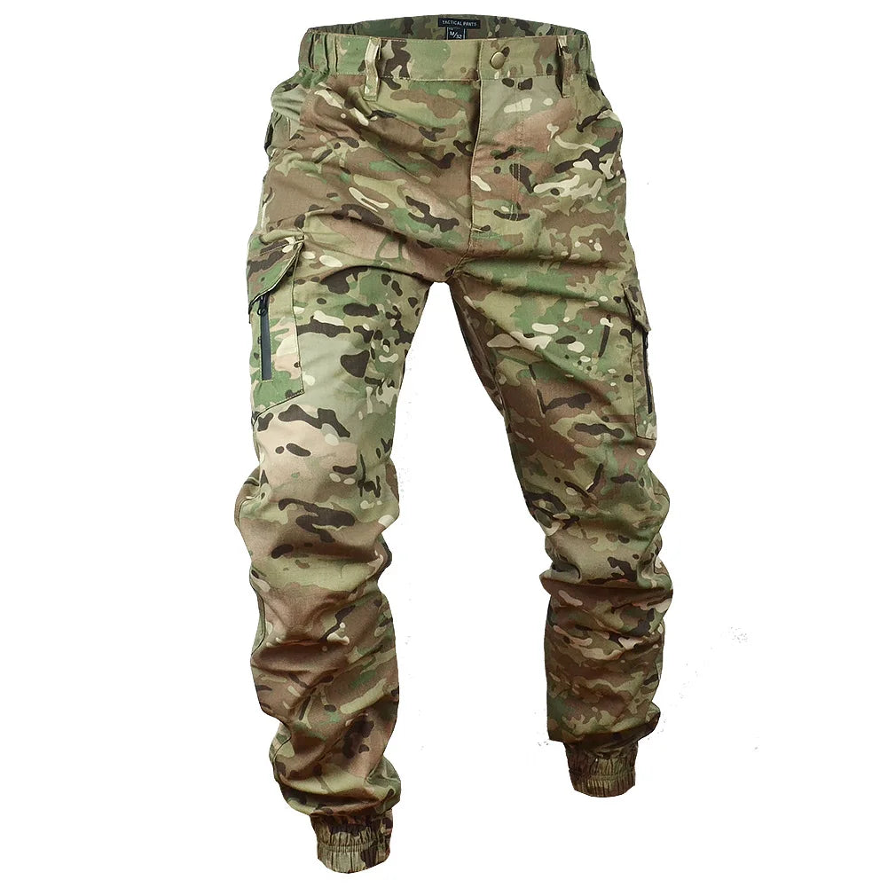 Mege Tactical Joggers Outdoor Ripstop Cargo Pants Working Clothing Hiking Trousers Men's Streetwear