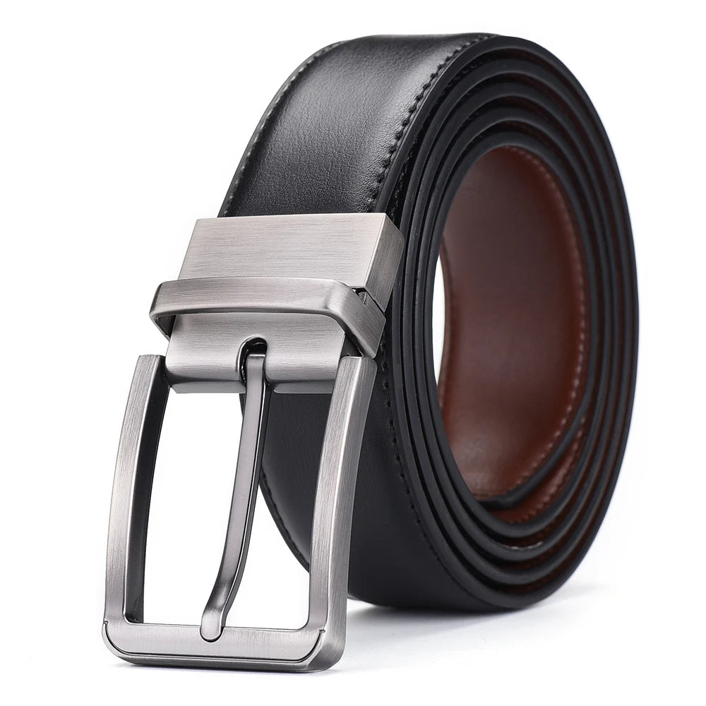 Ciartuar Leather Belts for Men High Quality Designer Brand Male Belt Luxury Mens Belts Strap Men's Gift Simple Belt Ceinture New